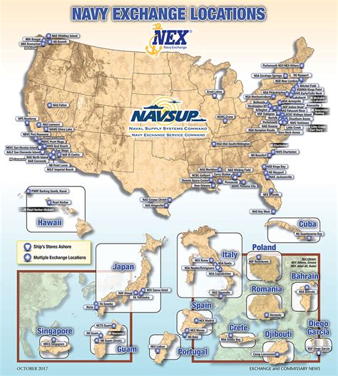 Naval Exchange Locations Near Me