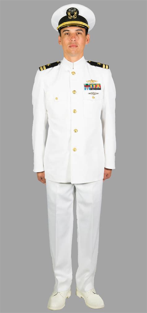 Naval Officer Dress White Uniform