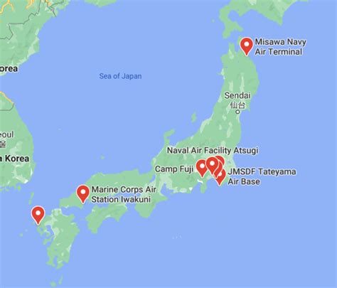 Navy Bases In Japan