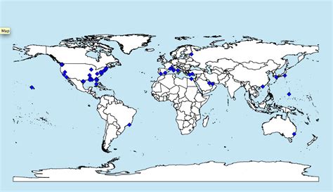 Navy Bases Worldwide Map