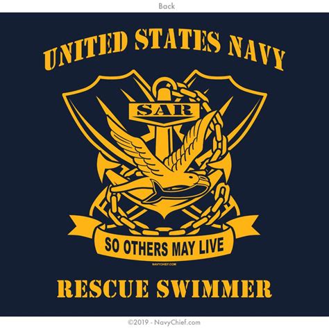 Navy Rescue Swimmer Logo