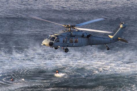 Navy Search And Rescue Helicopter