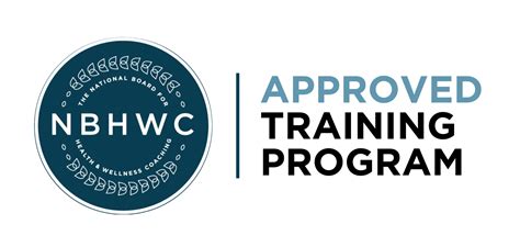 Nbhwc Approved Training Program