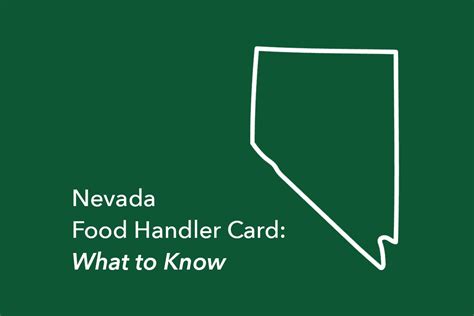 Nevada Food Handlers Card Appointment