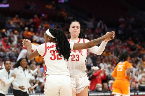 No 14 Buckeyes Stun No 5 Volunteers 87 75 In Women S Basketball