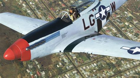 North American P 51K Mustang Owned By Tom Cruise For Microsoft Flight Simulator Msfs