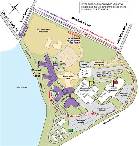 North Central Health Care Map