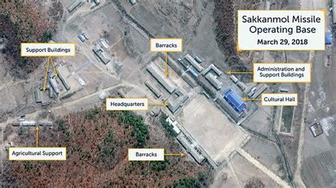 North Korea Us Analysts Release Satellite Images Of Secret Missile