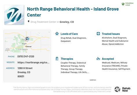 North Range Behavioral Health Address