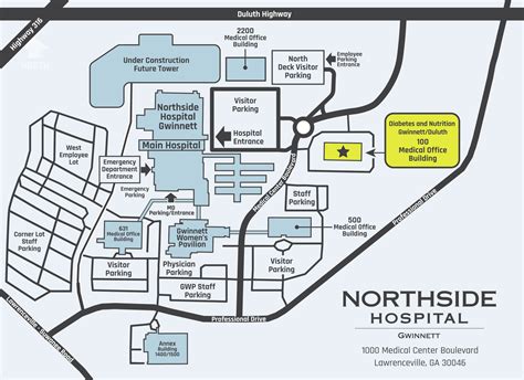 Northside Health Center Map