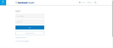 Northwell Health Patient Log In