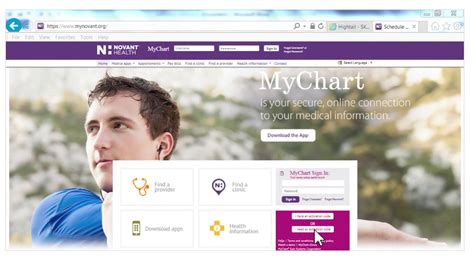 Novant Health My Chart Login Access