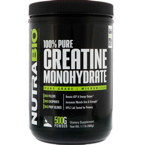 Nutrabio Creatine Monohydrate