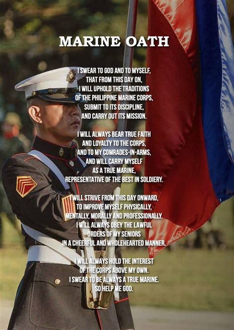 5 Marine Oath Tips