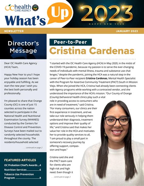 Oc Health Care Agency January 2023 Newsletter By County Of Orange Health Care Agency Issuu