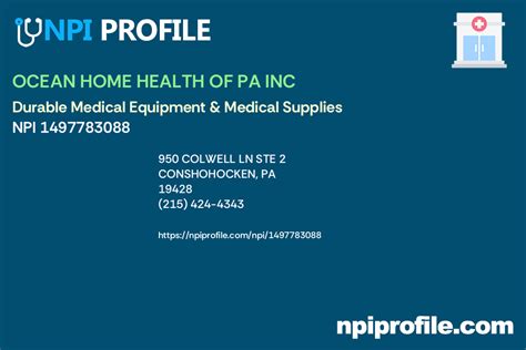 Ocean Home Health Supply PA Solutions