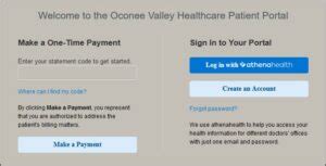 Oconee Valley Patient Portal