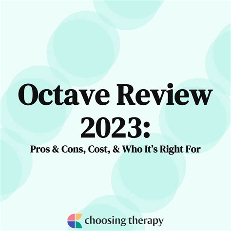 Octave Therapy Cost