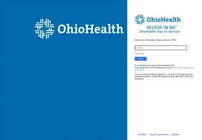 Ohiohealth Esource Sign In For Employees