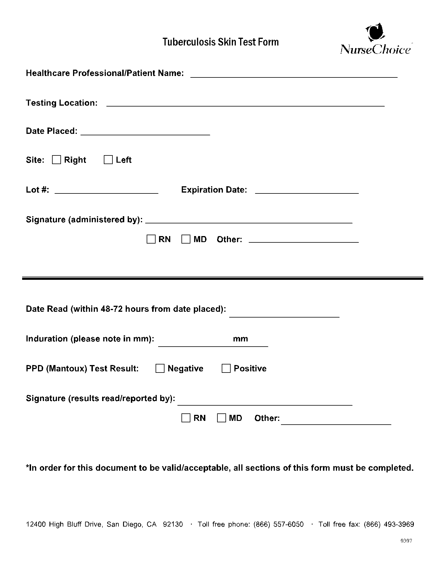 Olin Health Center Tb Test