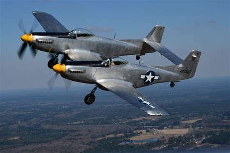 One Of A Kind Back In The Air The Xp 82 Twin Mustang Hangar Flying