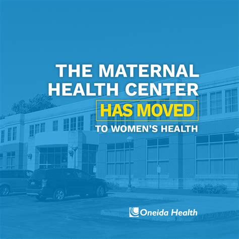 Oneida Health Relocates Services Of Maternal Health Center Oneida Health