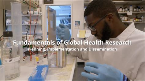 Online Course Fundamentals Of Global Health Research Youtube