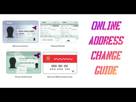 Ontario Health Card Address Change