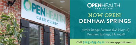 Open Health Clinic Denham Springs