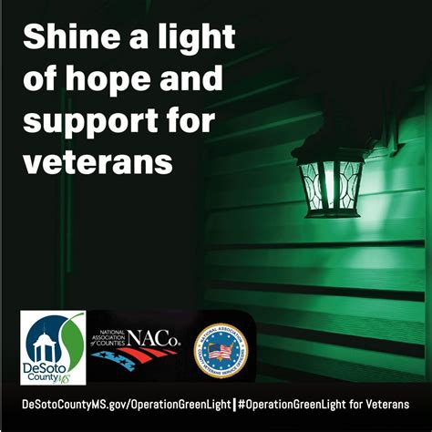 Operation Green Light For Veterans Desoto County Ms Official Website