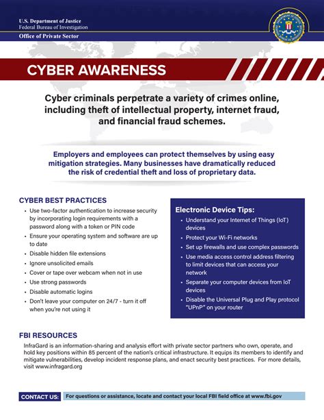 Ops Cyber Awareness Guide Fbi