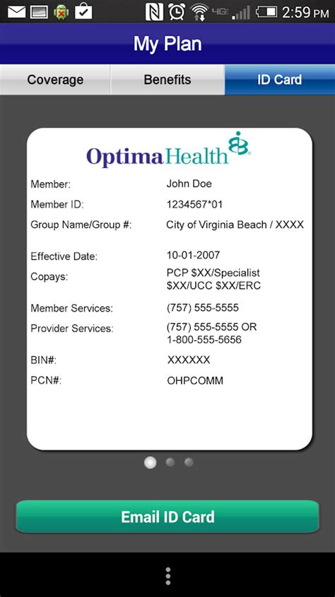 Optima Health Insurance Phone Number