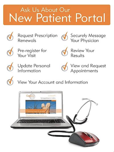 Optima Medical Patient Portal