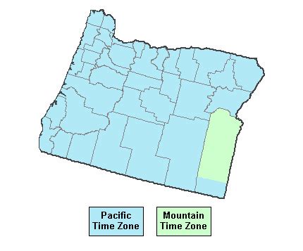 Oregon Time Zone