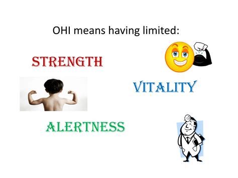 Other Health Impairments Meaning