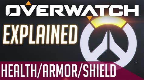 Overwatch Health Armor And Shield