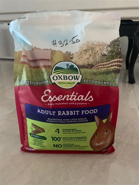 Oxbow Rabbit Food Recall