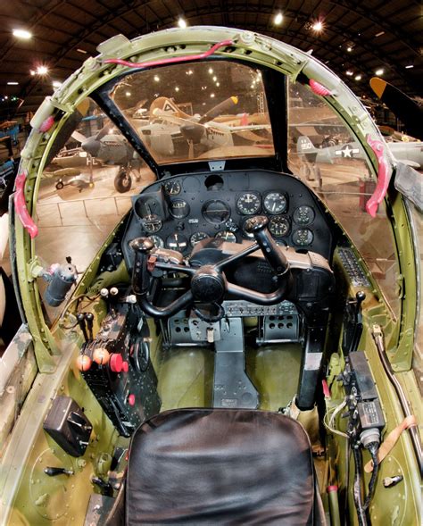 P 38 Lightning Cockpit