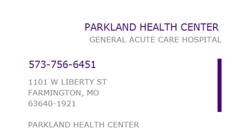 Parkland Health Billing Address