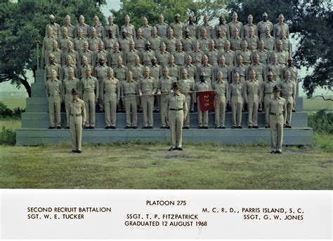 Parris Island 1967 Platoon Photos