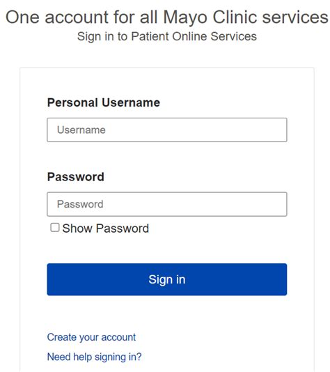 Patient Portal Login