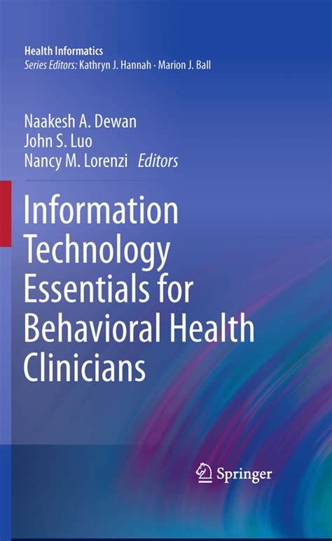 Pdf Evaluating The Impact Of Behavioral Healthcare Informatics