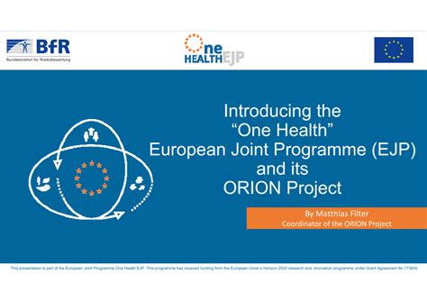 Pdf Introducing The One Health European Joint Programme Ejp And