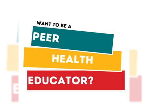 Peer Health Educator Role