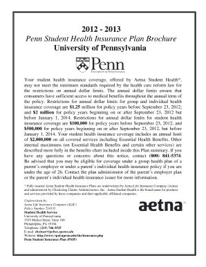 Penn Student Health Insurance