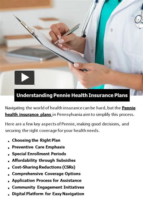 Pennie Health Insurance Plans