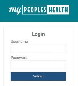 Peoples Health Member Login