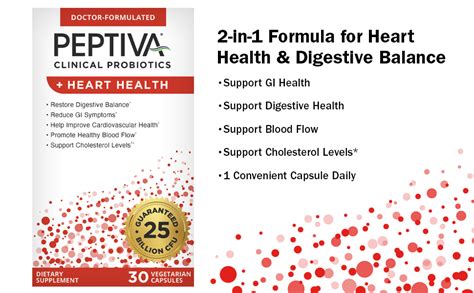 Peptiva Probiotics For Heart Health