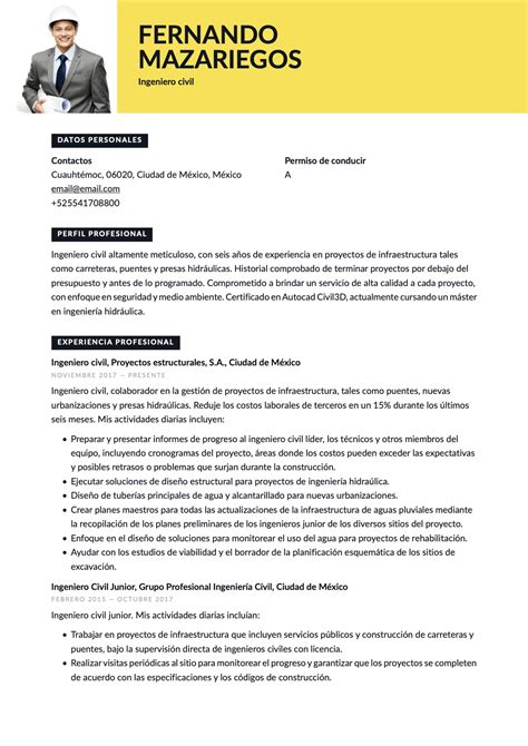 Perfil De Ingeniero Civil