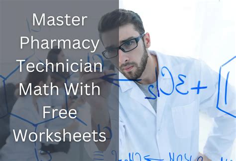 Pharmacy Tech Math For Dummies